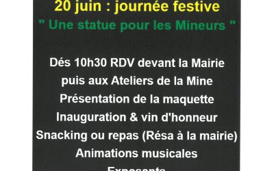 Une statue pour les mineurs